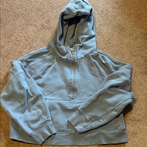 lululemon athletica Blue Scuba Half Zip